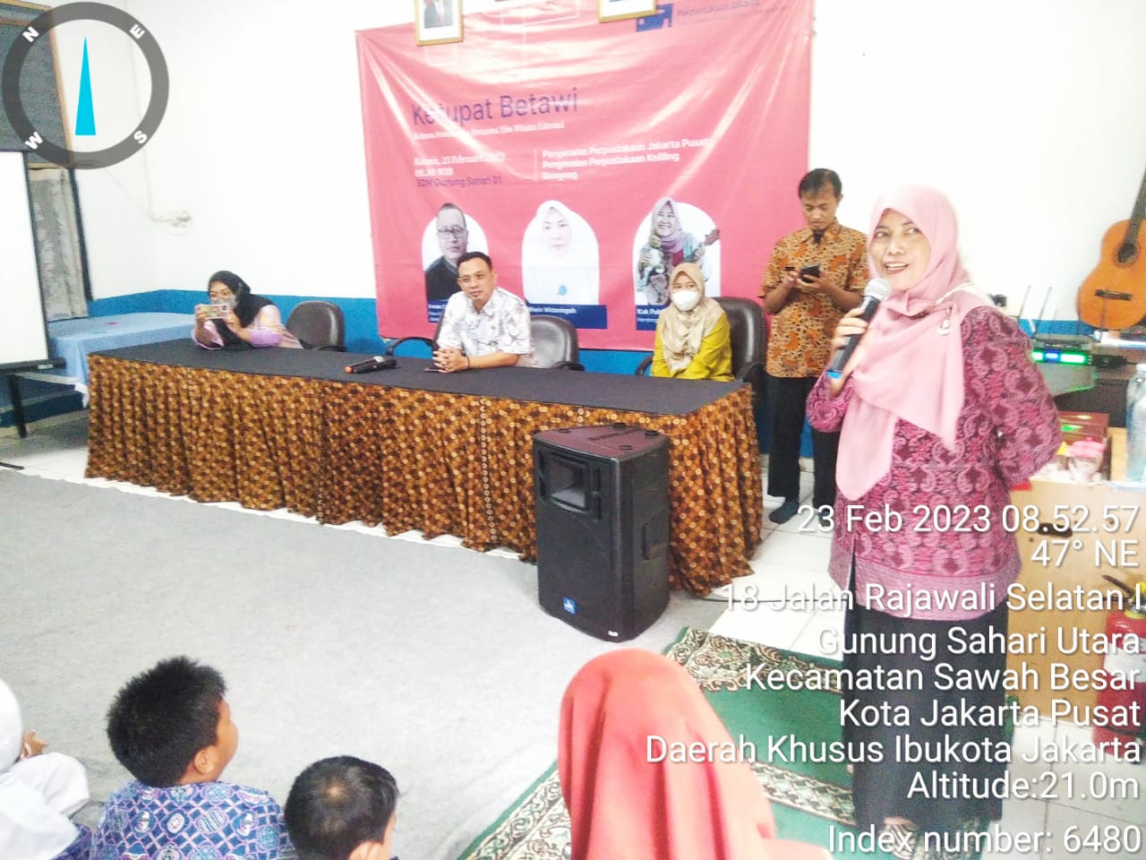 KETUPAT BETAWI : Ketemu Pemustaka Bareng Team Wisata Literasi Di Gunung Sahari  Utara 01